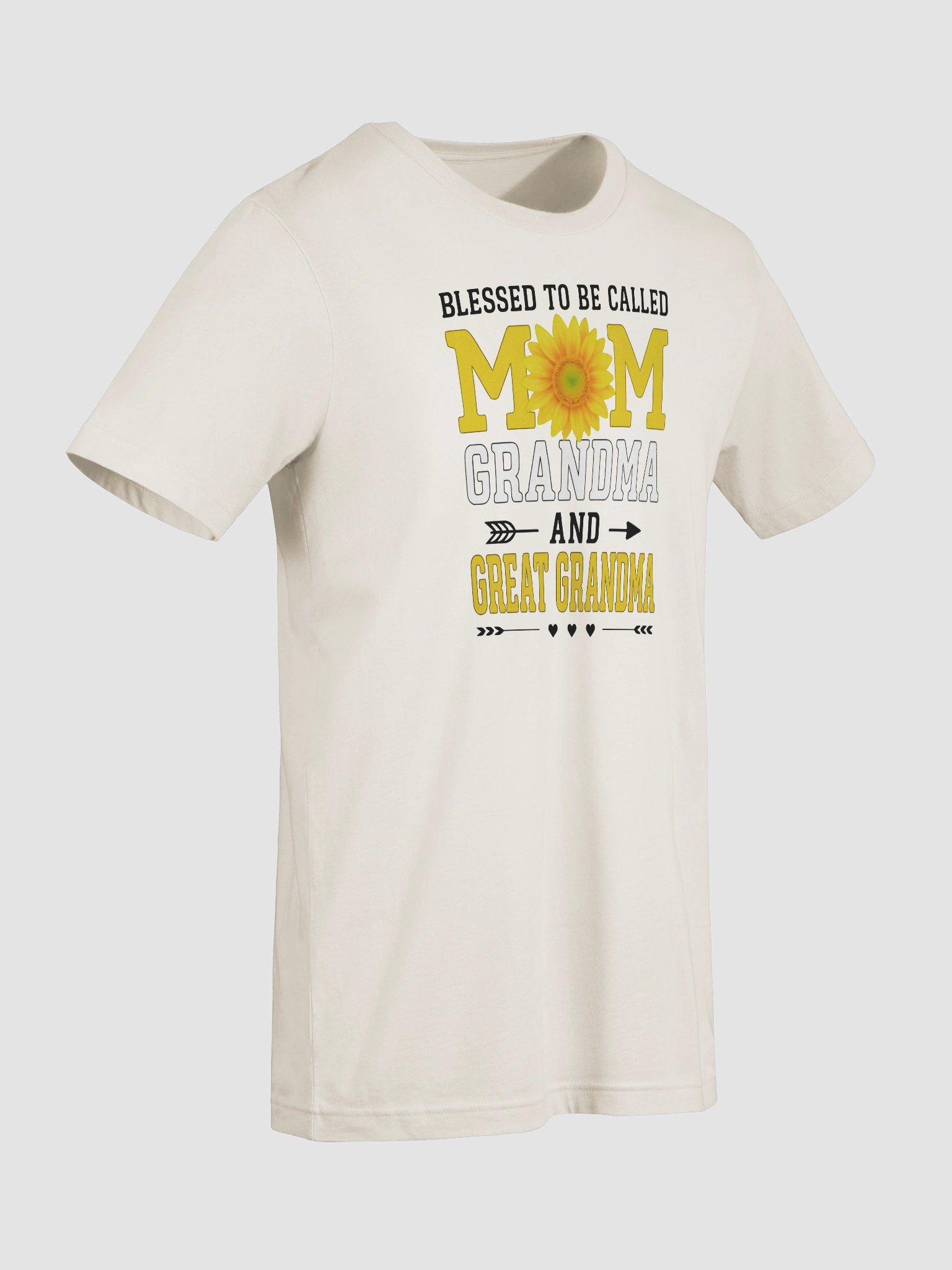 Mom Grandma Great Grandma – Generational Sunflower T-Shirt product image (57)