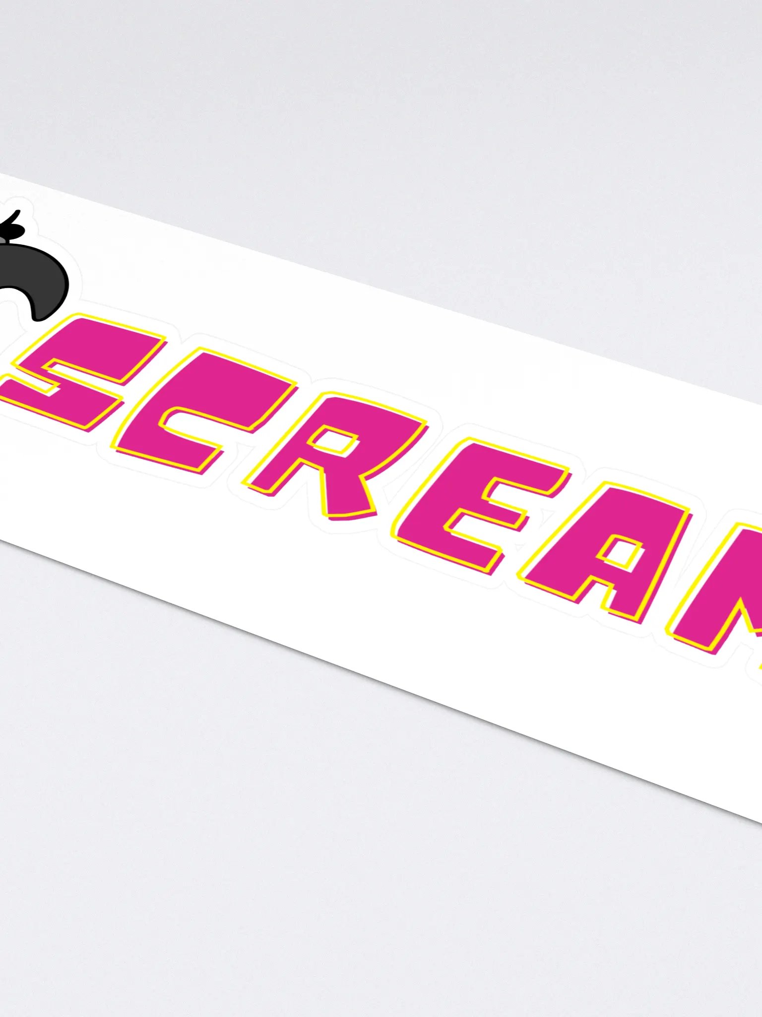 Screaming Cockatoo Long Sticker product image (4)