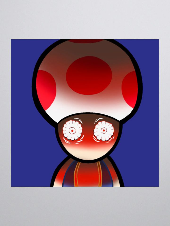 MARIOTHON TOAD STICKER product image (1)