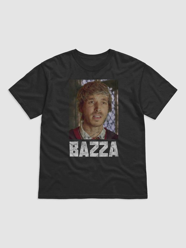Bazza - Black T-Shirt (Faded Heavyweight) product image (1)