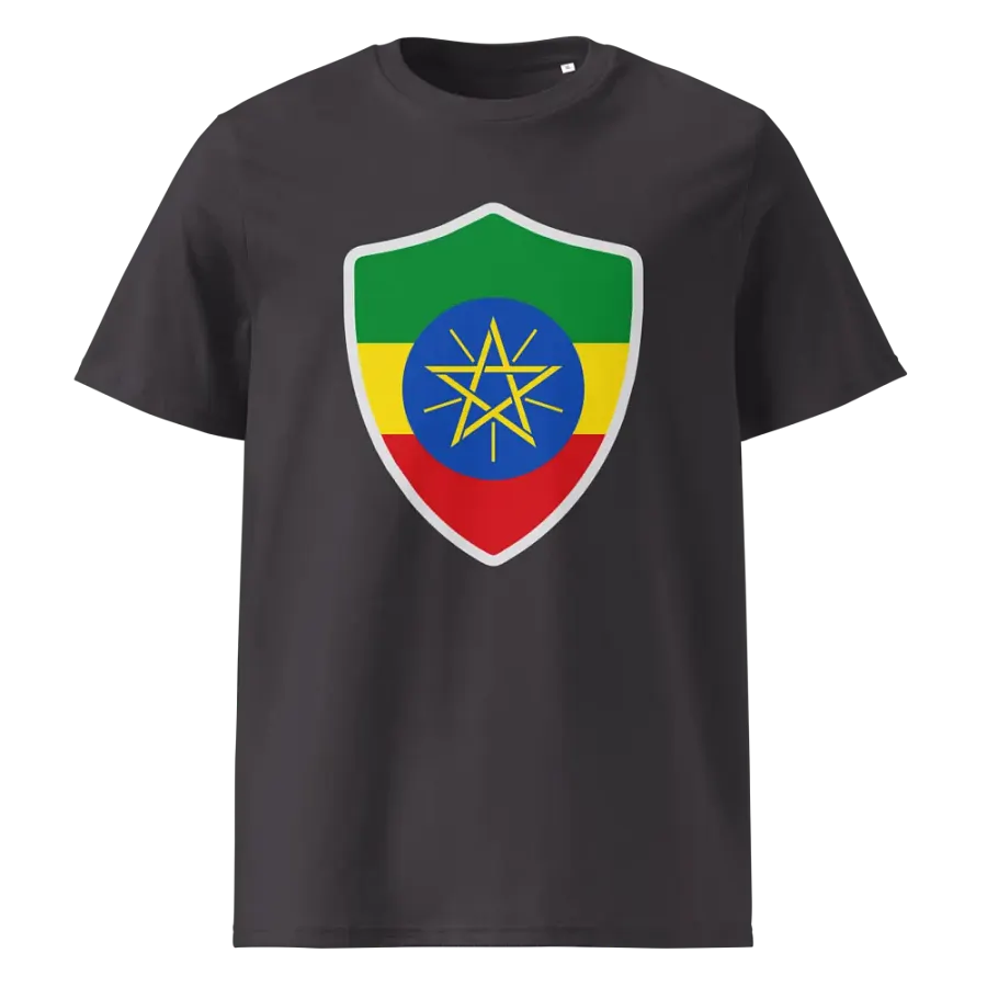 Ethiopian Pride Emblem Organic Tee product image (5)