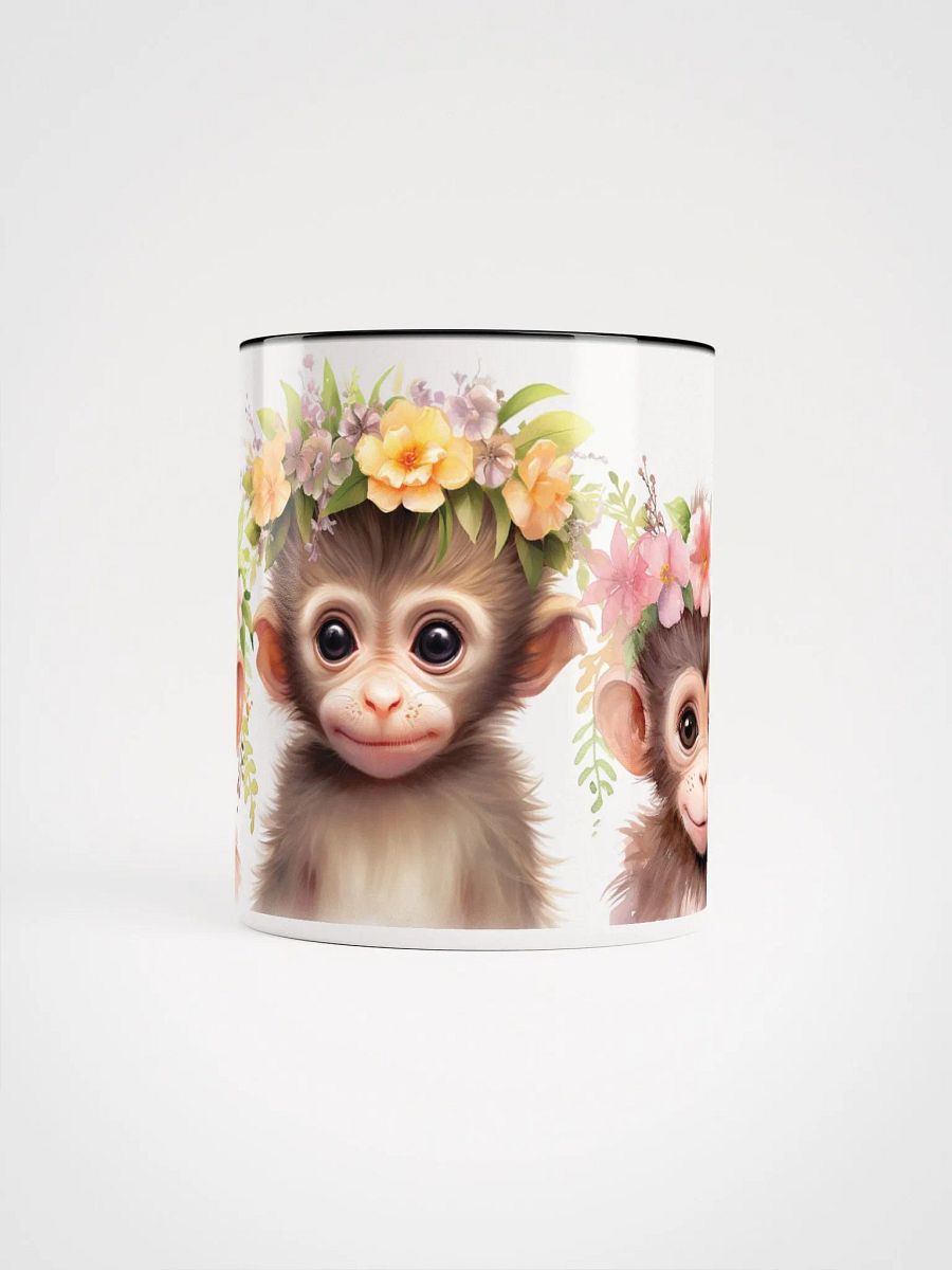 Floral Monkeys Ceramic Mug product image (5)