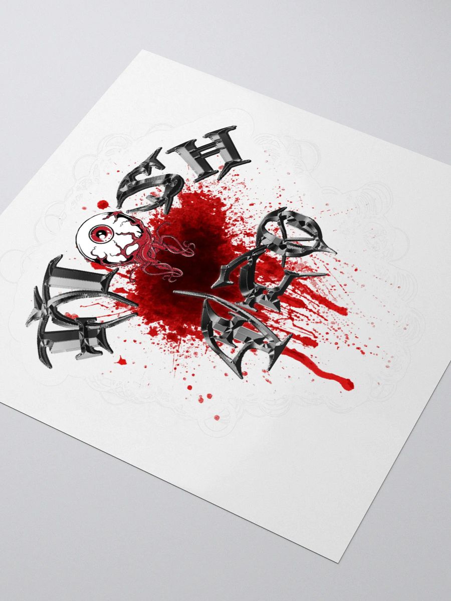 BLOODSPLAT 420 LOGO STICKER product image (3)