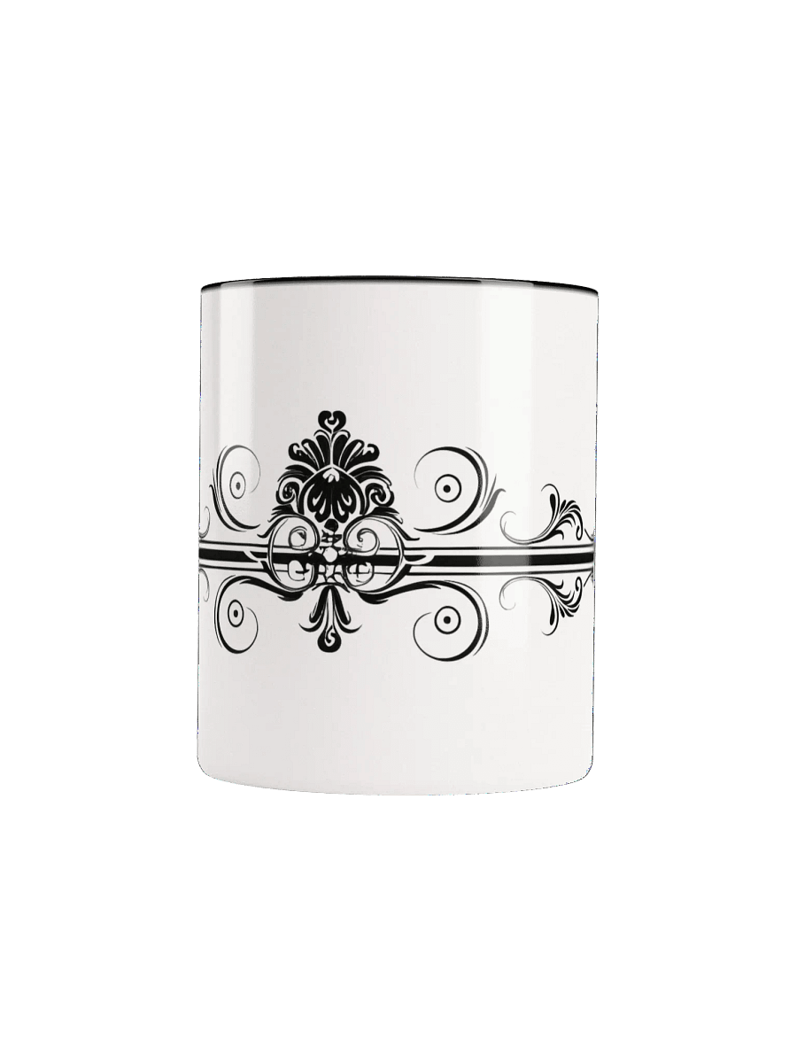 Symmetrical Ornamental Elegance Ceramic Mug product image (1)