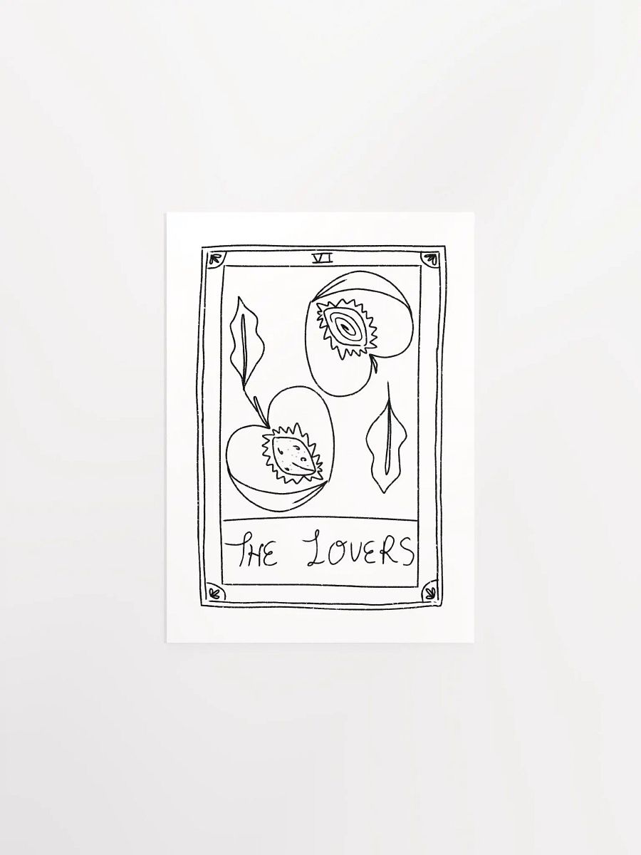 The Peach Lovers Art Print product image (1)