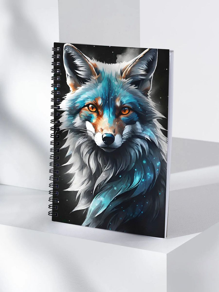 Celestial Fox Spiral Dreams Notebook product image (4)