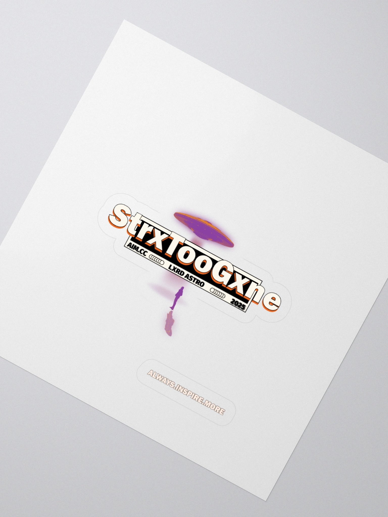 StrxTooGxne POSTER product image (2)