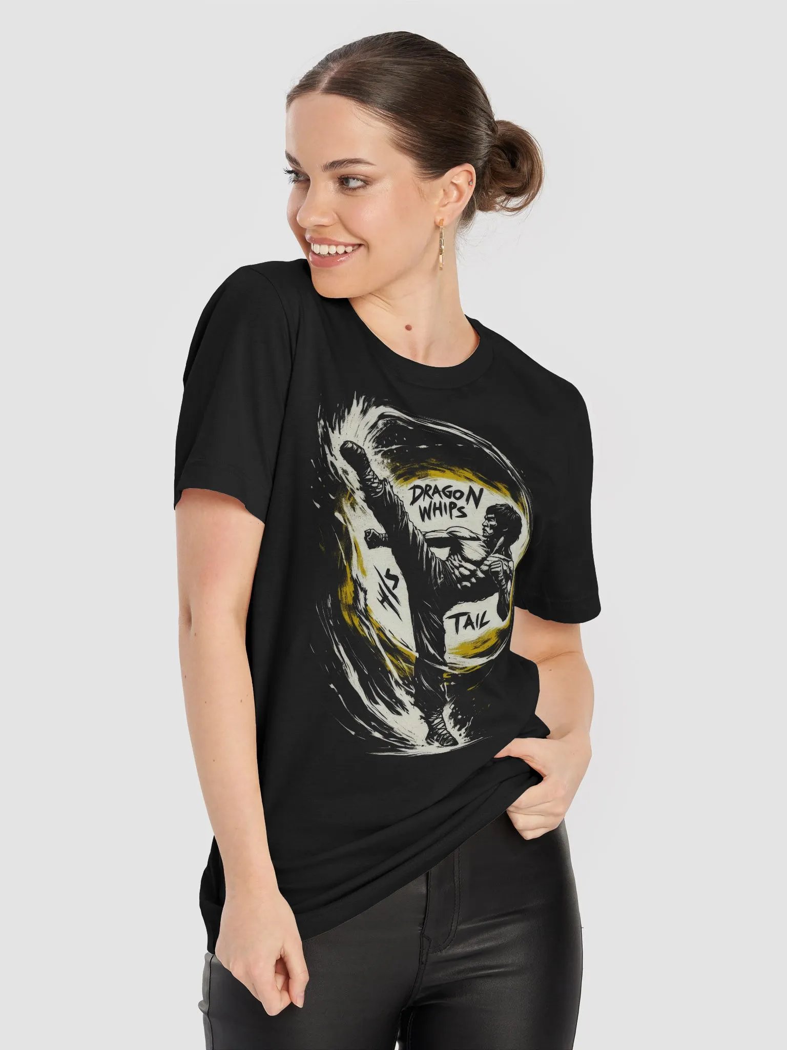 Dragon Whips His Tail T-shirt product image (6)