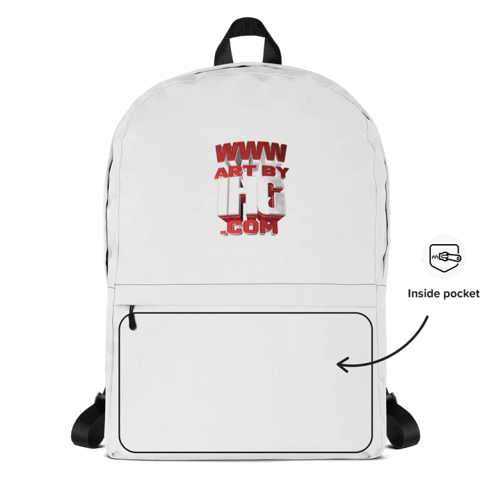 ArtByIHG.com Lion Eyes Digital Drawing Bookbag product image (2)