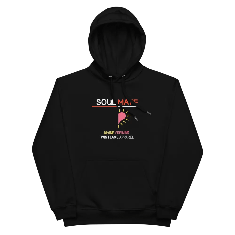 'Soul Mate - Divine Feminine' Premium Organic Cotton Eco Hoodie product image (2)