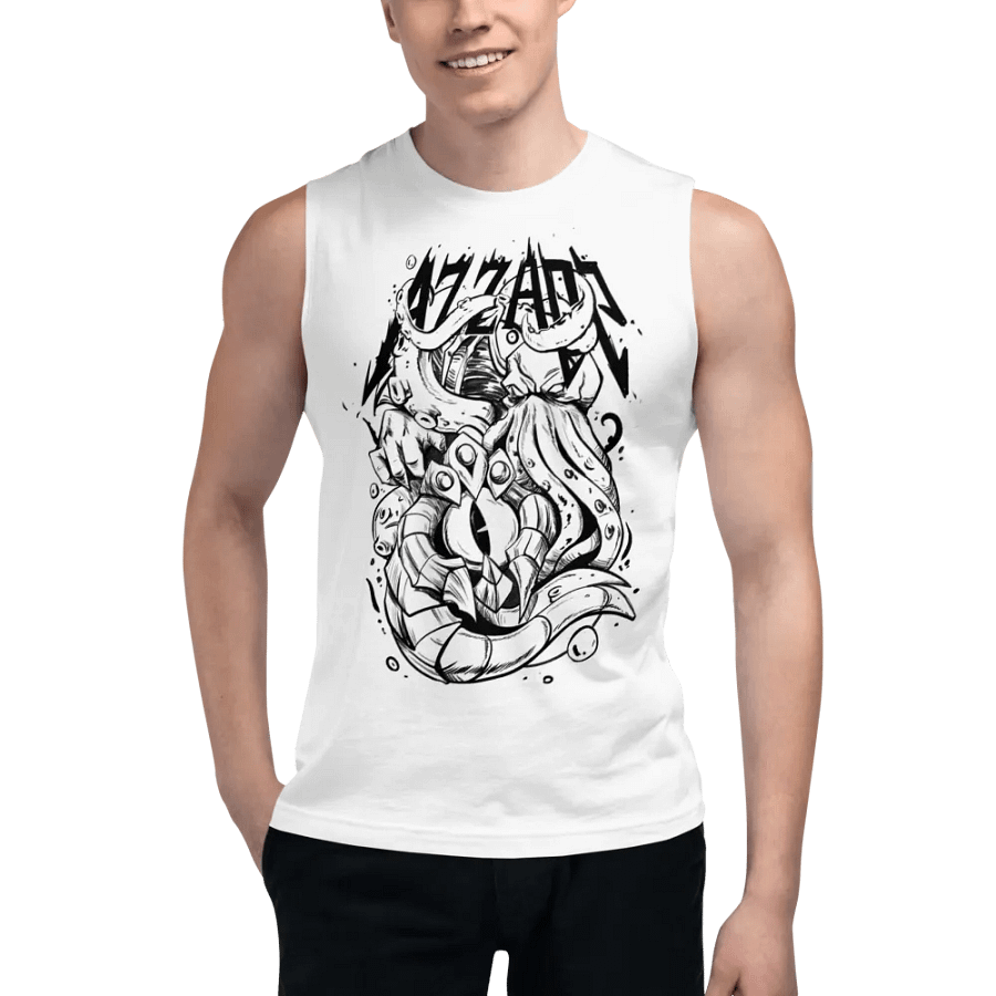 Horror Tank Top White Chroma product image (5)