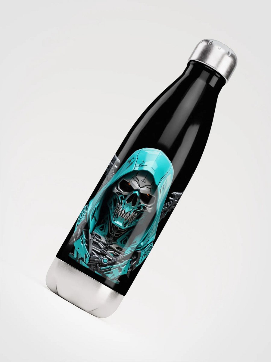 Cyber Skull Stainless Steel Water Bottle product image (4)
