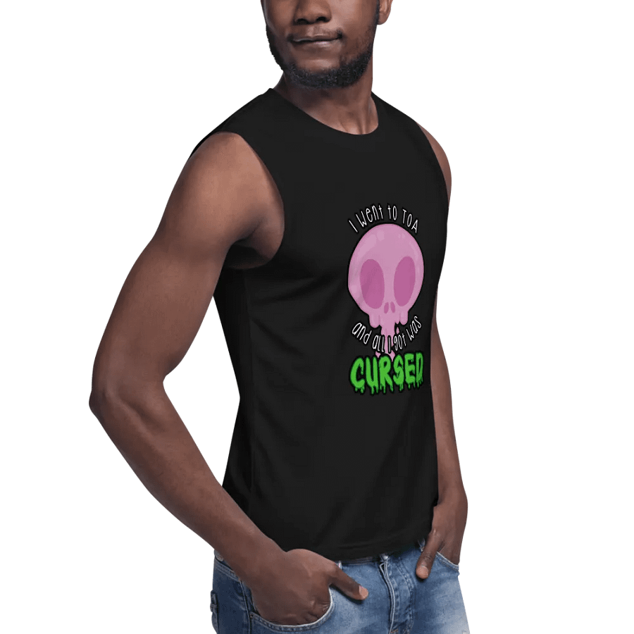 All I Got Was Cursed - Paladin - Men's Style Muscle Tank product image (8)