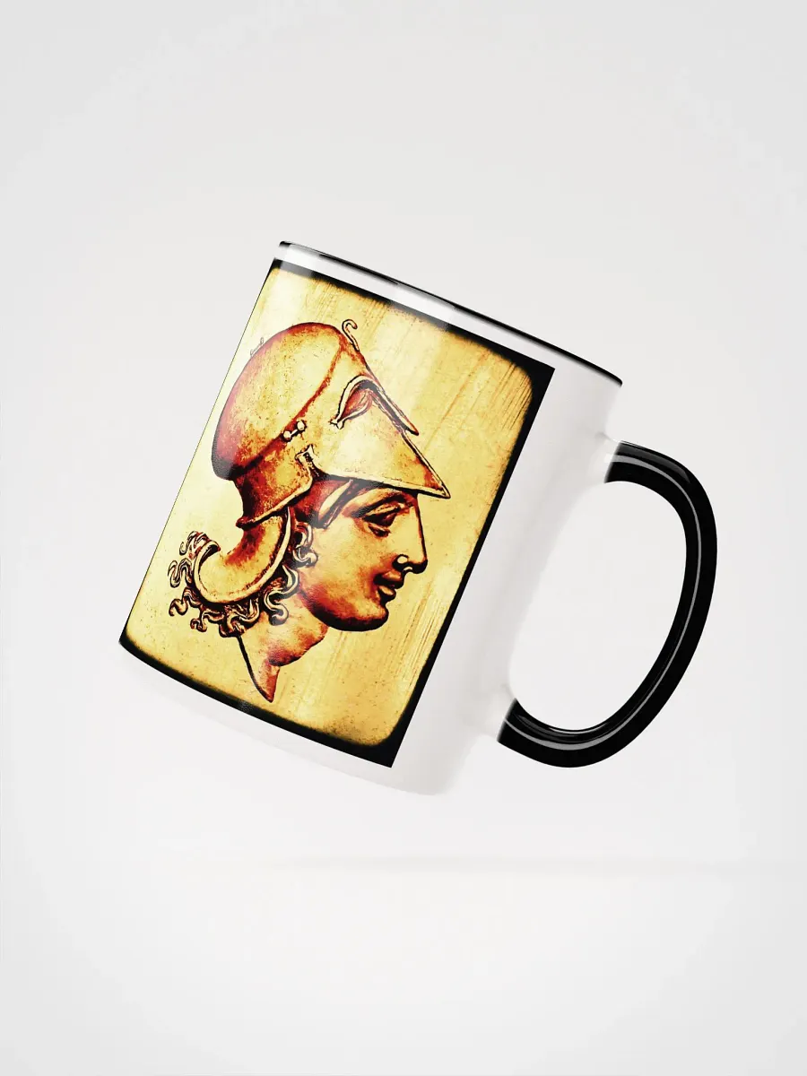 Athena Corinthian Helmet Ancient Greek Mythology, Coffee & Tea Mug product image (4)