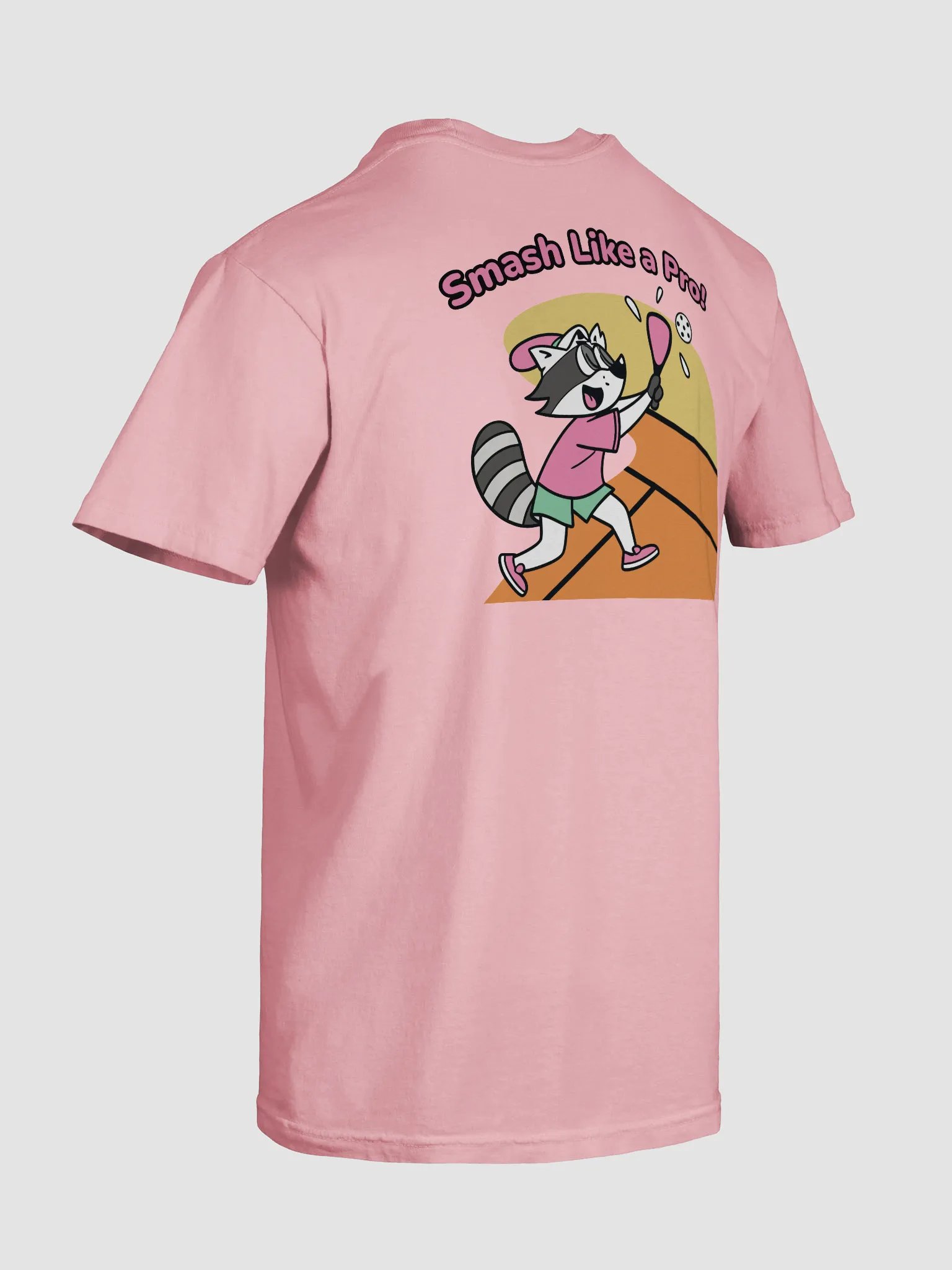 Playful Pickleball Unisex Garment-Dyed T-shirt (Back Print) product image (8)