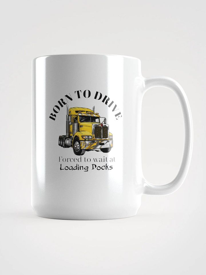 Chrome Dreams Yellow Semi-Truck Mug product image (1)