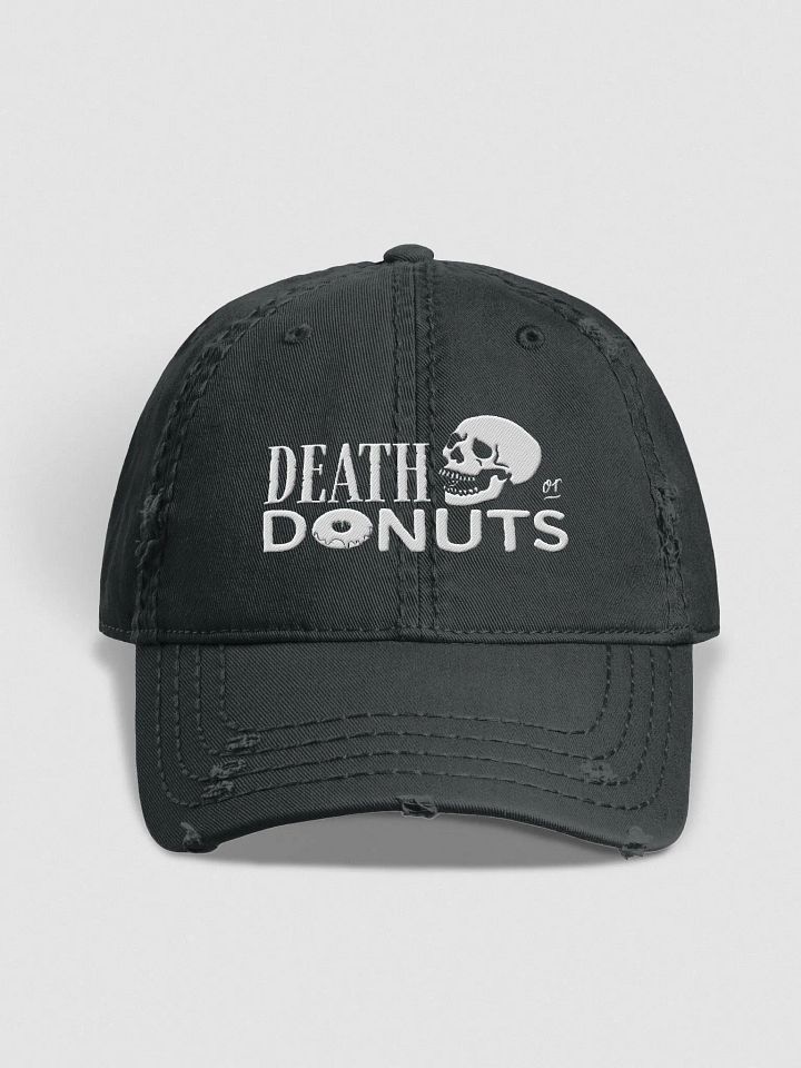 Death or Donuts Distressed Dad Hat product image (1)