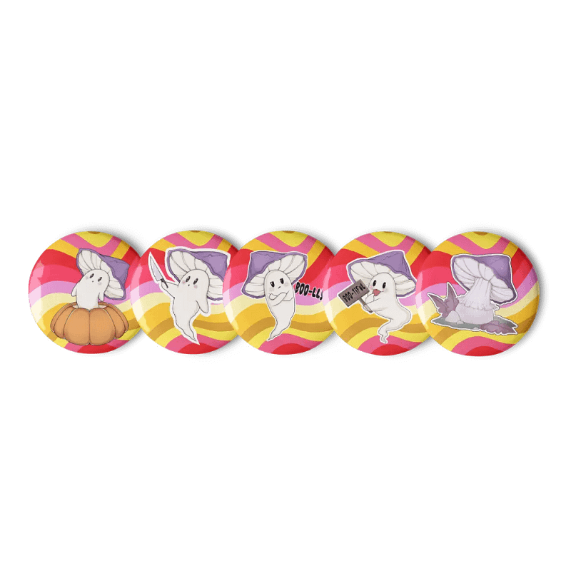 Shroomy Pin Set 1