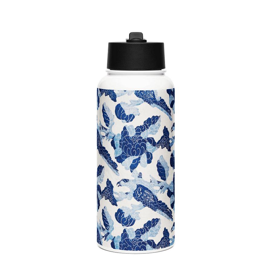 In Blue. 32oz. Stainless Steel Bottle product image (1)