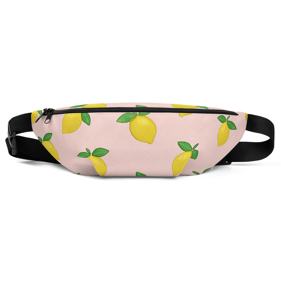 Lemons Light Pink Fanny Pack (Waist Bag) product image (1)