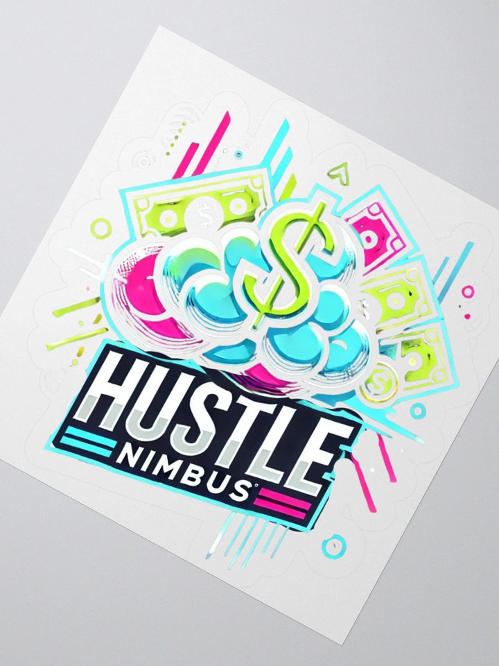 Wealthy Clouds Kiss Cut Stickers product image (6)