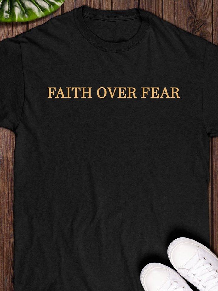 Jey Uso faith over fear T-Shirt product image (1)