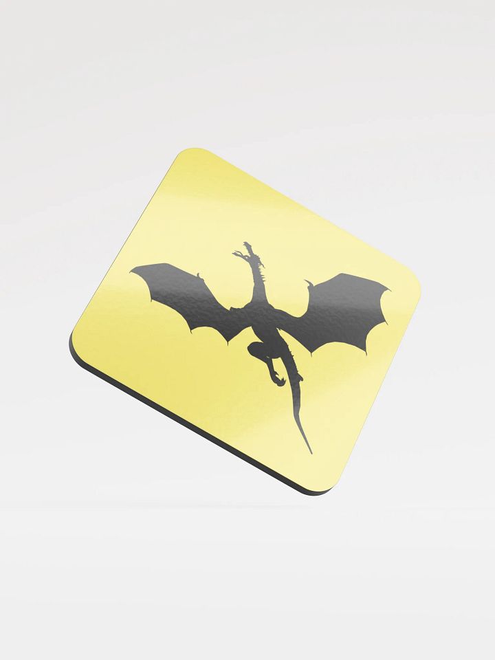 Dragon - Glossed Cork Coaster product image (1)