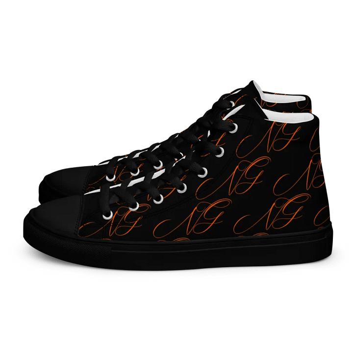 Ng text Men's High Tops product image (1)