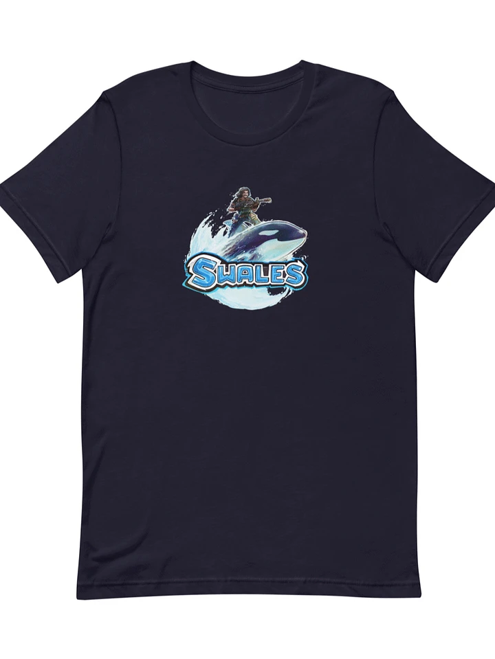Whale Ridding T-shirt product image (1)