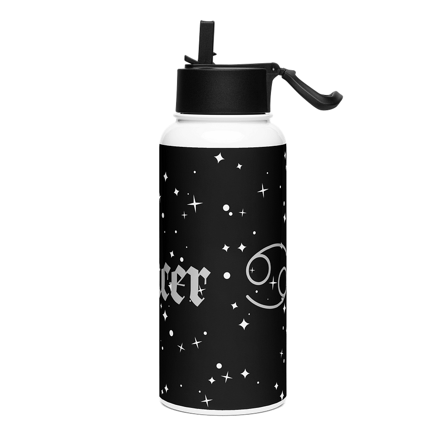 Astrology Cancer Zodiac Steel Water Bottle product image (3)