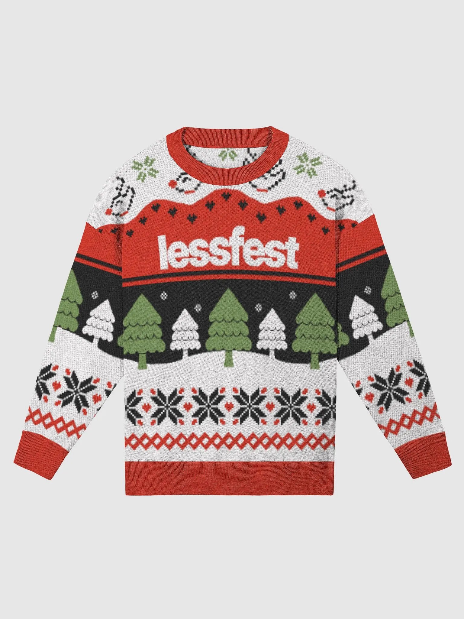 lessfest ugly christmas sweater 1 product image (2)