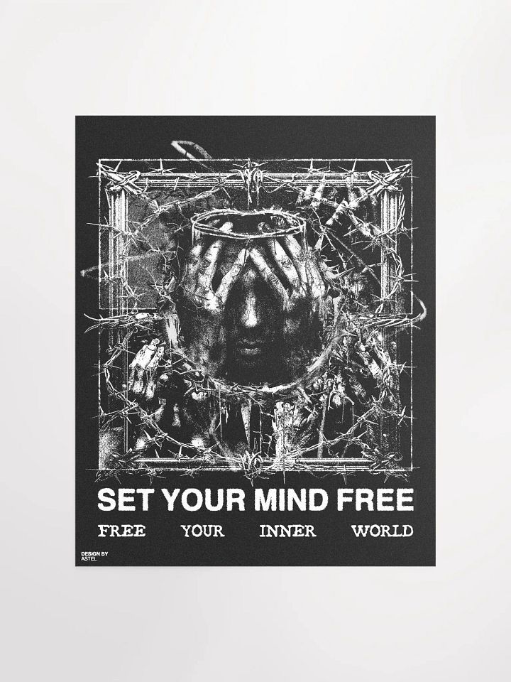 'SET YOUR MIND FREE' POSTER product image (1)