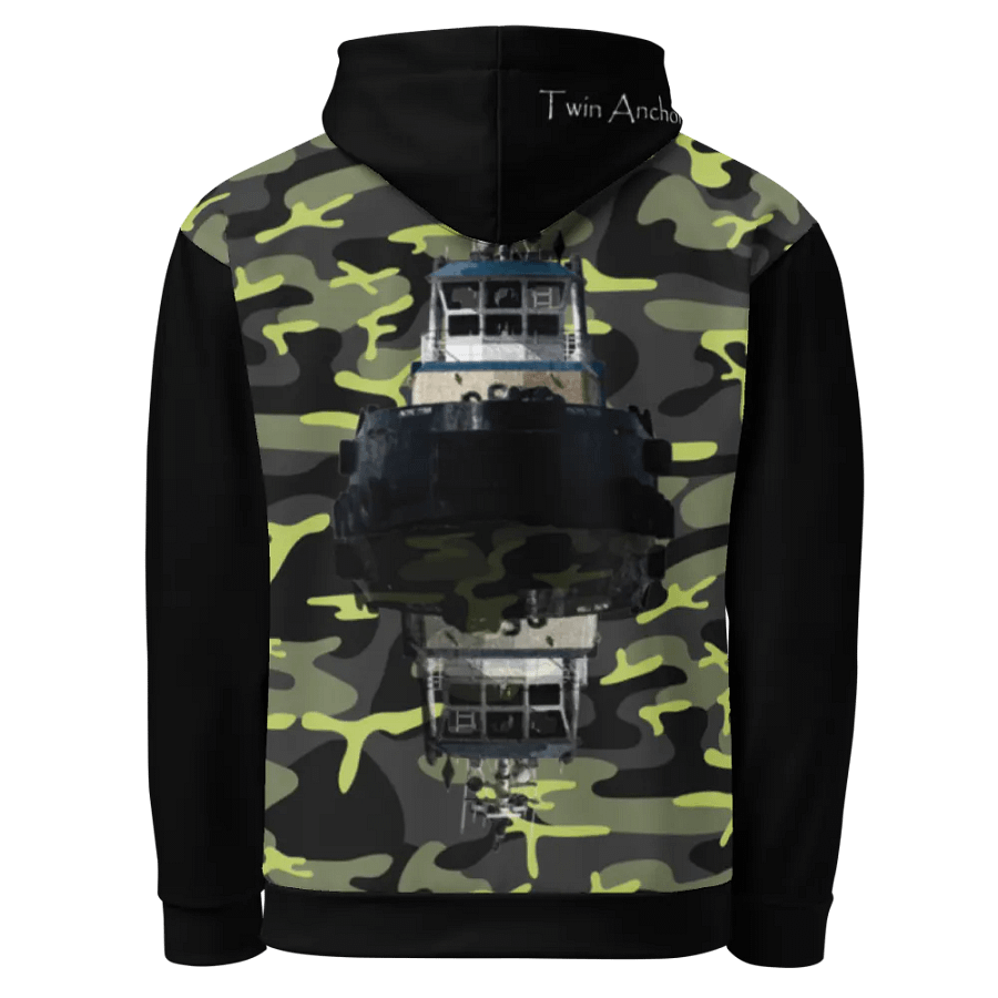 black & Green Hudson VB Reflection Hoodie product image (1)