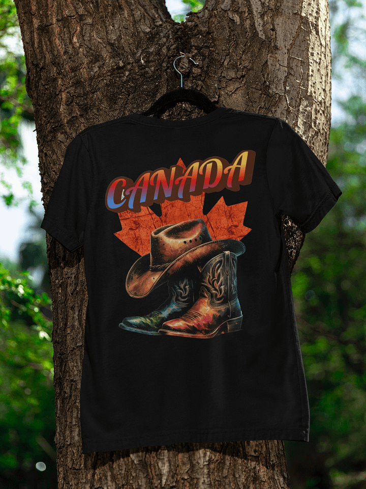 Canadian Cowboy Style Tee product image (1)
