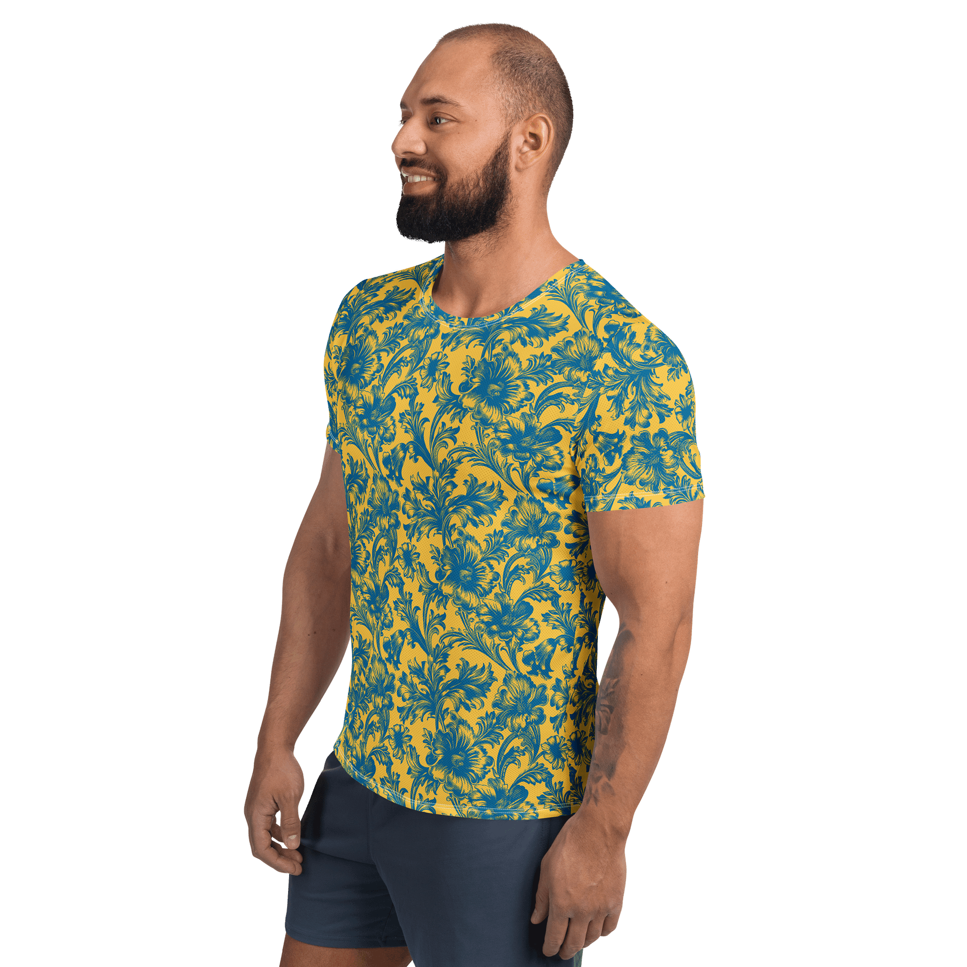 Fleur Royale | Men´s Athletic T-Shirt product image (4)