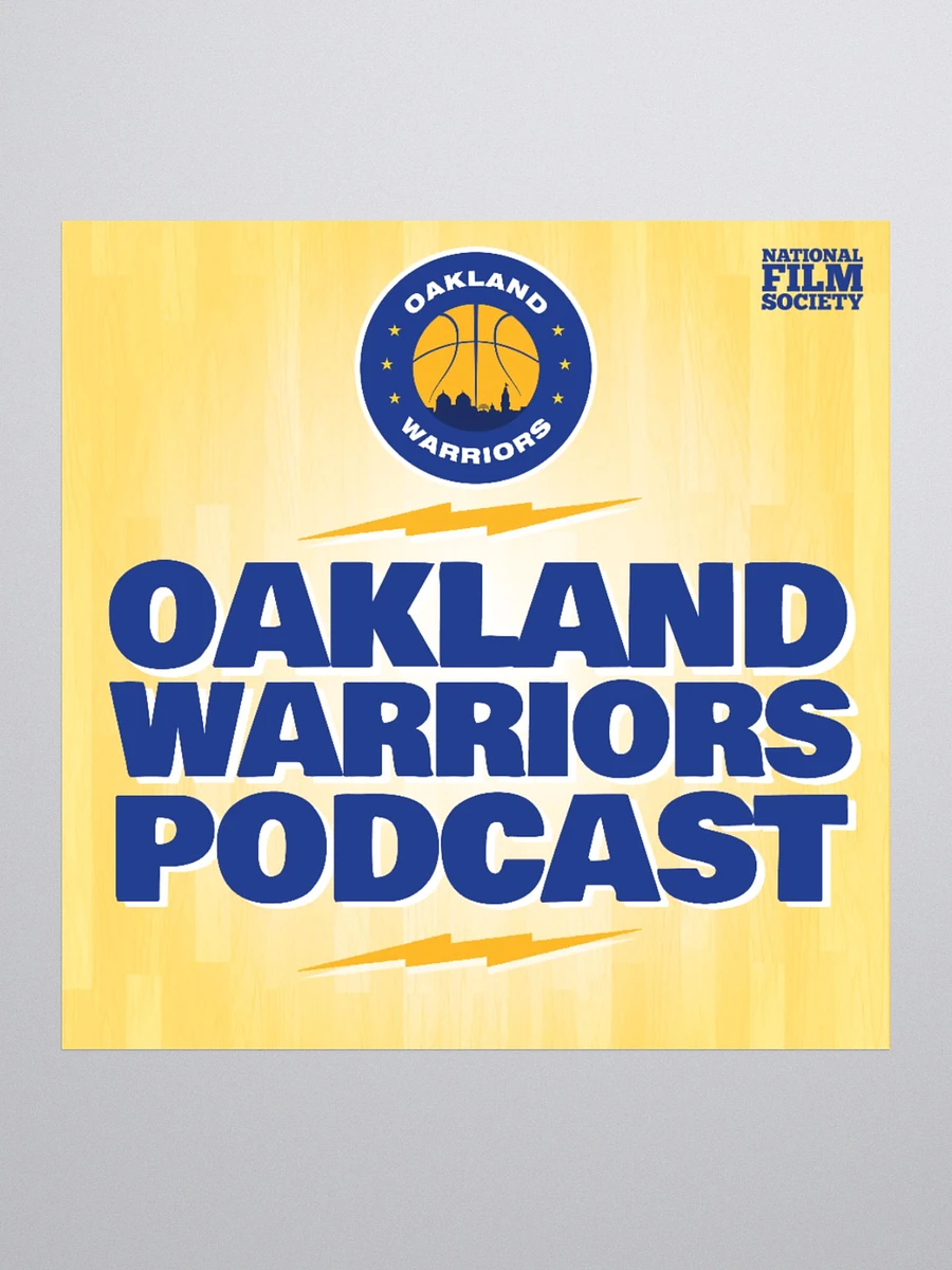 Oakland Warriors Podcast Logo Sticker product image (3)