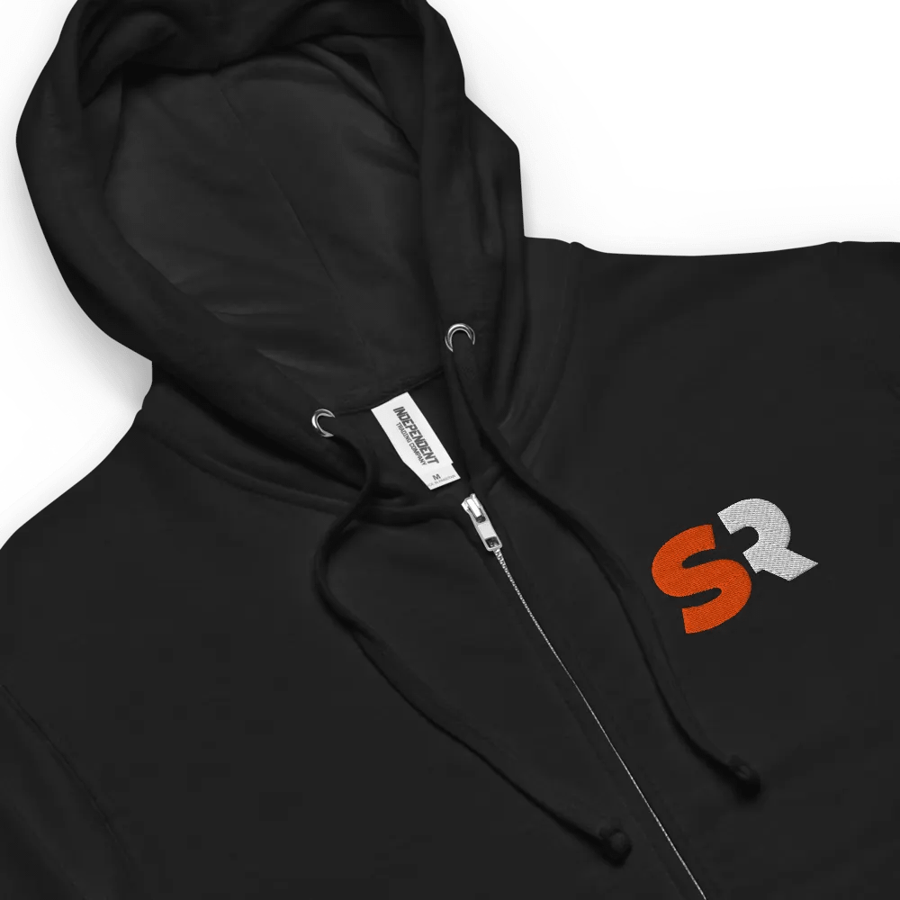 Embroidered SR Zip-Up Hoodie product image (12)