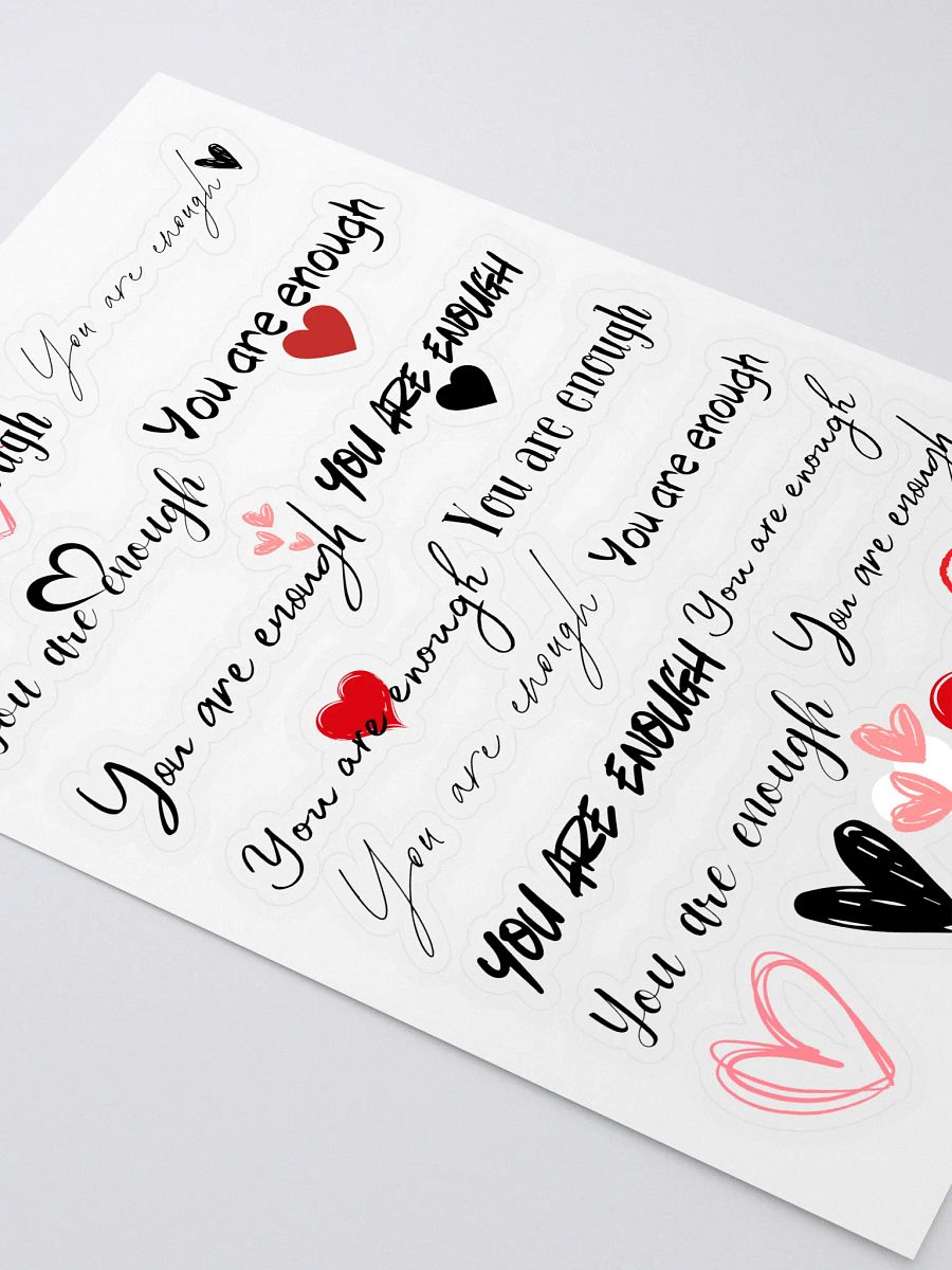 Sticker Sheet - You Are Enough product image (2)