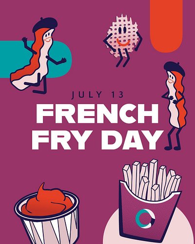 What's your go-to dip? Ketchup, mayo, or something wild? 

Our Recommendation: Sour Cream & Chive Fries at Saz's

#FrenchFryD...