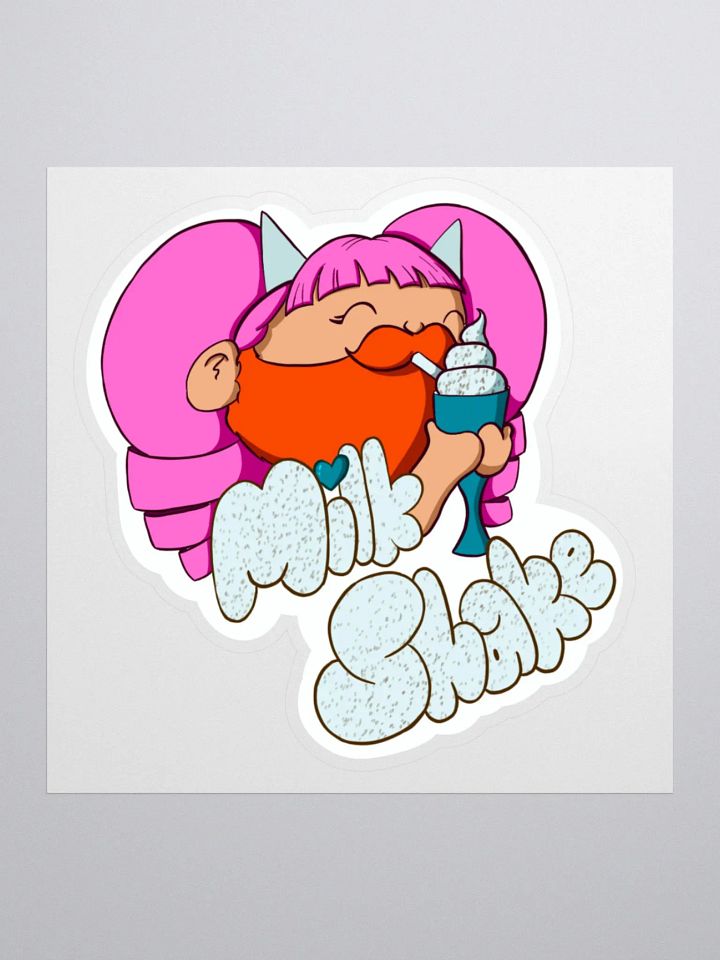 UWU Ginger Milk Shake Sticker product image (1)