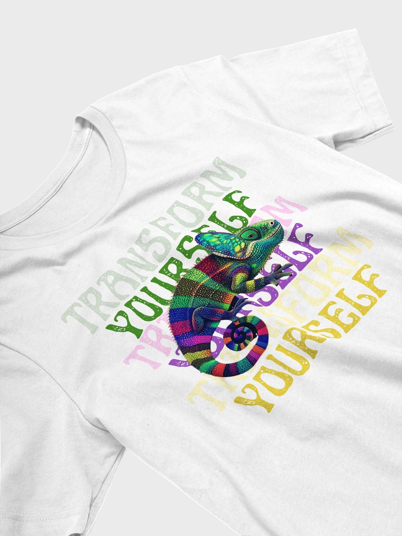 Transform Yourself Chameleon Graphic - t-shirt product image (18)