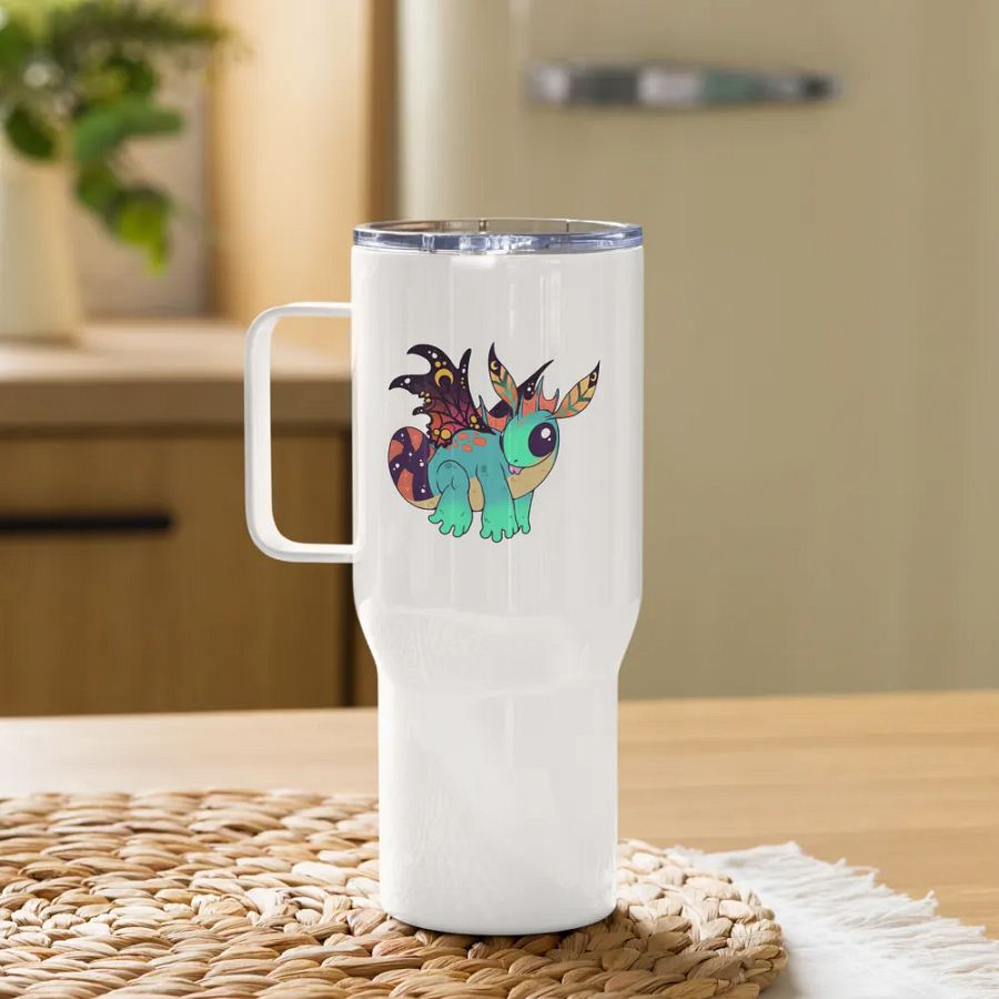 Fae Dragon - Travel Mug w/Handle product image (10)
