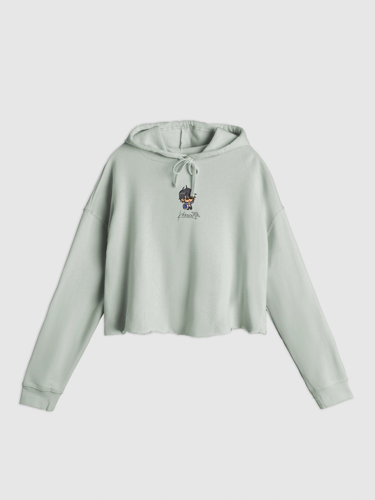 Chibi Karbon Crop Hoodie product image (1)