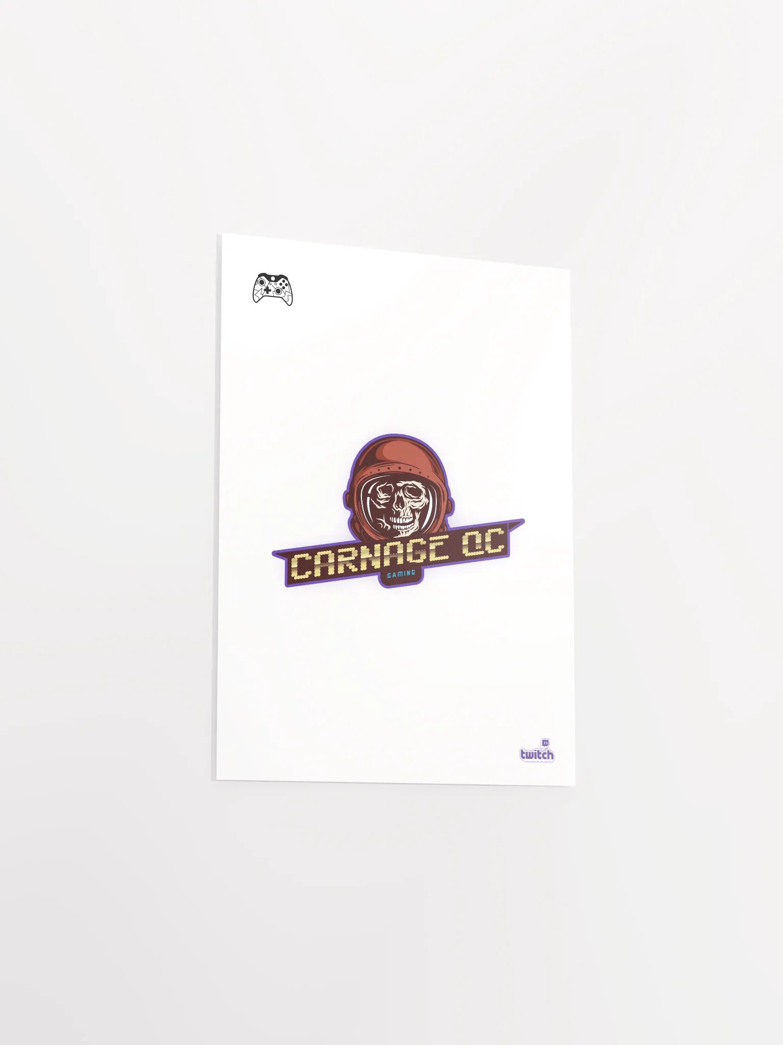 Carnage Qc Gaming Poster product image (41)