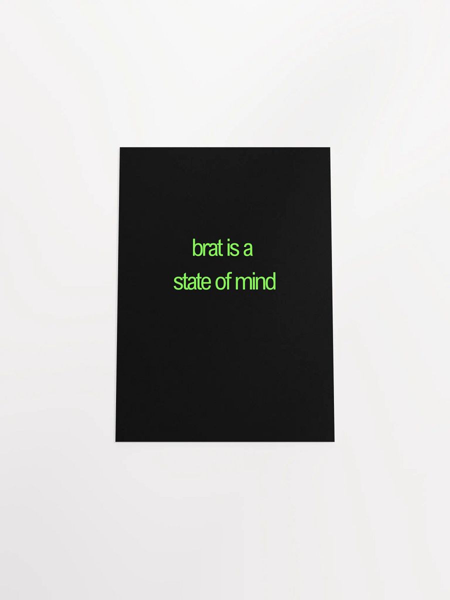 brat is a state of mind poster product image (44)