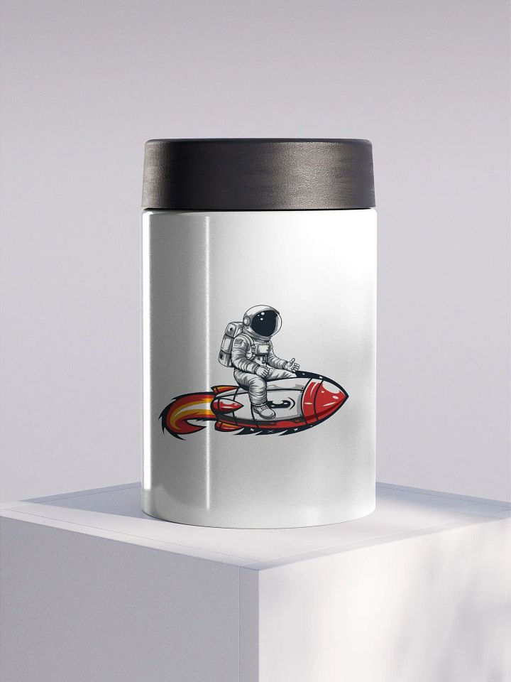 Jozzoh Rocket Man Stainless Steel Koozie product image (1)