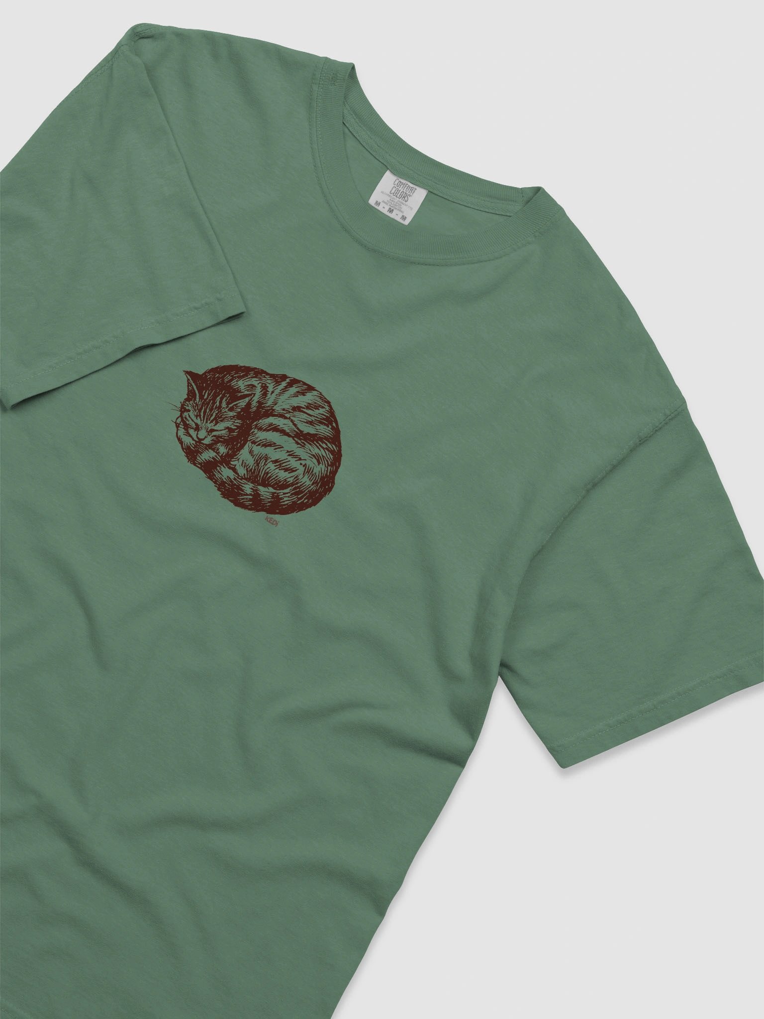 Cozy Cat Nap Limited Edition Art T-Shirt product image (1)