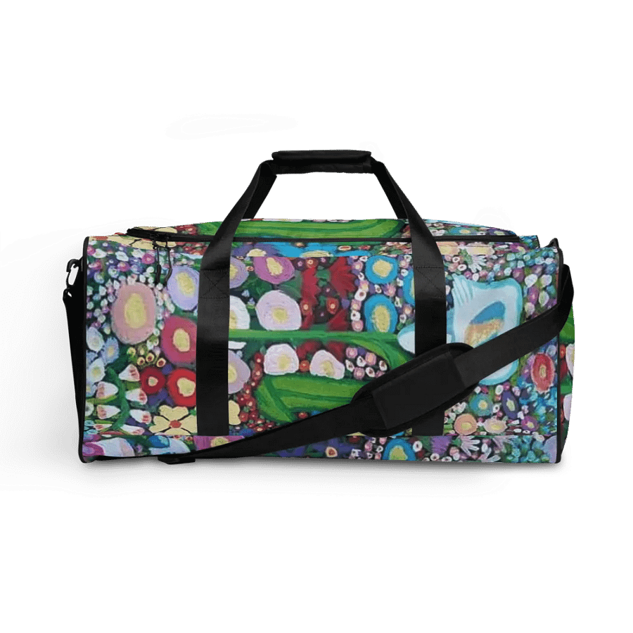 Whimsical flower Duffle Bag product image (1)