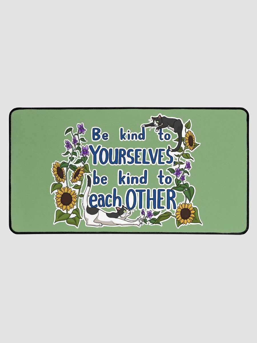 Be Kind Mouse Mat - Green product image (1)