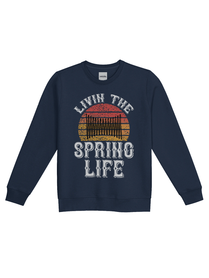 Retro Sunset “Spring Life” Sweatshirt product image (1)